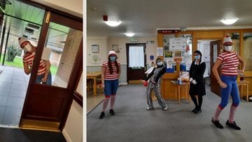 World Book Day fun at Manchester care home